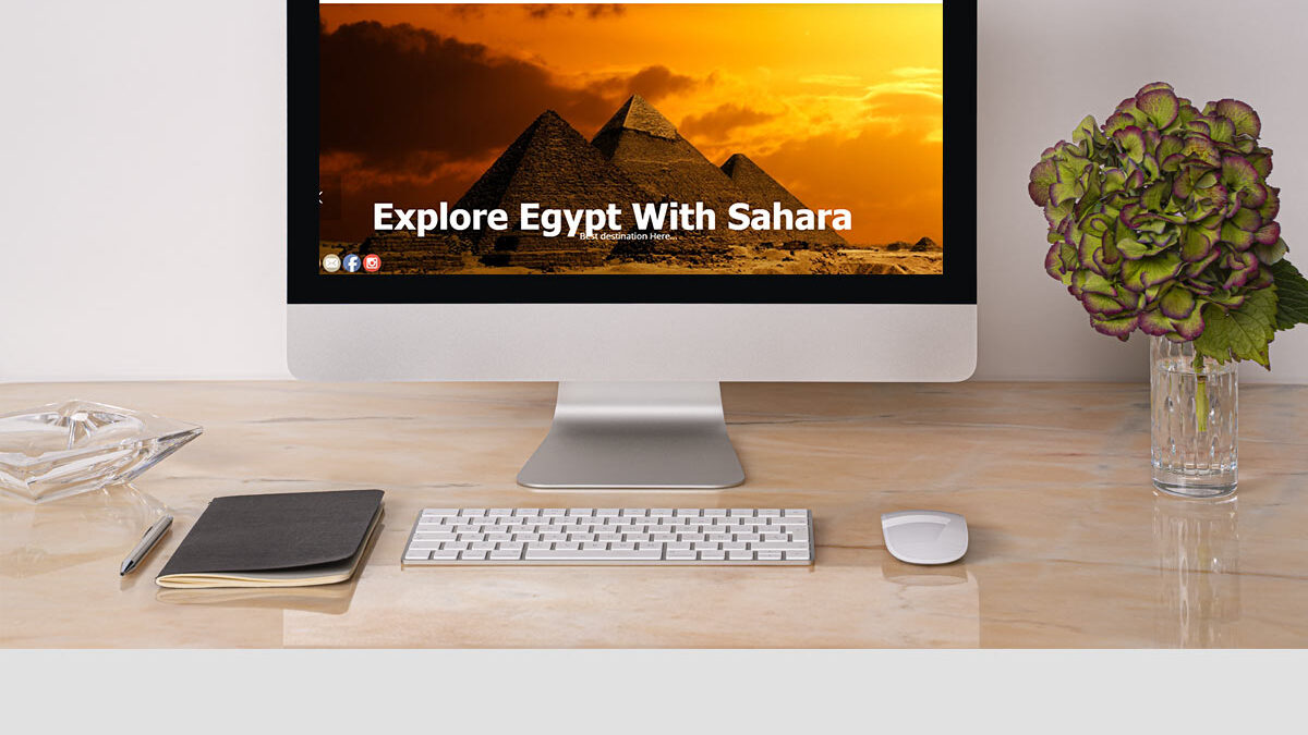 Sahara Travel - Website Design