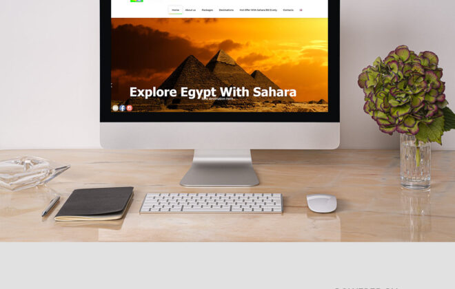 Sahara Travel - Website Design